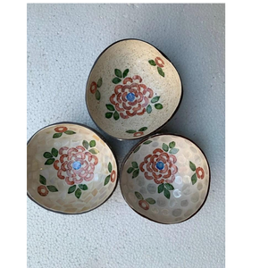 Bol en coquille de noix de coco pour les amoureux de la bio ajoute une élégance faite à la main aux repas de tous les jours ou aux arrangements de cadeaux - Product Image 3