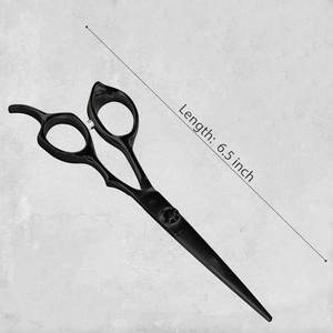 Tijeras de Peluquería Profesionales de Acero Inoxidable de Alta Calidad con Mango de Plástico Recto y Afilado, Tijeras Ergonómicas para Cortar el Cabello para Barberos - Product Image 1