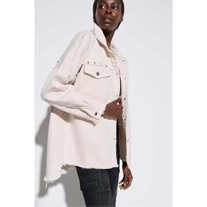 Chaqueta Blazer Casual para Mujer, 100% Algodón - Product Image 2