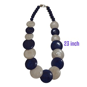 Best Selling Handmade Eco-Friendly Resin Necklace Personalized <b>Wooden</b> Beads Customizable Size Christian Symbol Highly Popular - Product Image 5