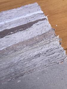 10 feuilles de 8.5x11 pouces assorties de papier gris recyclé fait à la main de style neutre avec impression UV offset de fée pour boîtes-cadeaux - Product Image 2