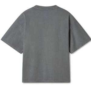 Heavyweight OEM 100% Cotton <b>Plain</b> Oversized T-Shirt Custom Blank for Printing T-shirt for men women - Product Image 3