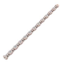 REYES alta calidad 925 plata esterlina Moissanite pulsera de cadena de eslabones cubanos para mujeres Drop Shipping boda joyería fina