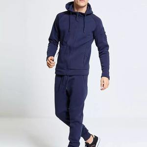 2025 New Wholesale design Sweatsuits Pullover <b>Hoodie</b> & Pant Jogging Suits Set Men Tracksuit - Product Image 2