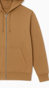 Sweats à capuche surdimensionnés zippés 100% coton pour hommes 250 GSM Winter Season - Product Image 5