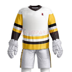 Uniforme de Hockey sobre Hielo Personalizado con Logotipo, Transpirable, de Secado Rápido, 100% Poliéster, Diseño Profesional, Ropa Deportiva para Venta en Línea - Product Image 5