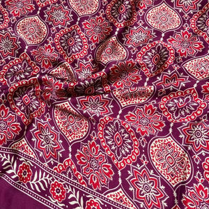 new Soft Gajji <b>Silk</b> Ajrakh With Bandhej Saree Lagdi pure Gajji Soft <b>Silk</b> saree fancy saree - Product Image 1