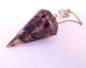 Meilleure vente Feng Shui jaune Aventurine Orgonite pendule pour l'énergie guérison Chakra équilibrage Protection spirituelle pierre précieuse - Product Image 6