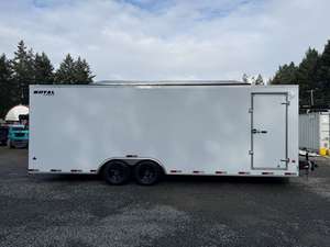 2026 Royal Enclosed <b>Cargo</b> <b>Trailers</b> 8.5x24(20+2) 11.4K 2001-3000kg Payload LARCT52-822V-86 RAMP V-Nose Enclosed <b>Cargo</b> <b>Trailer</b> - Product Image 2