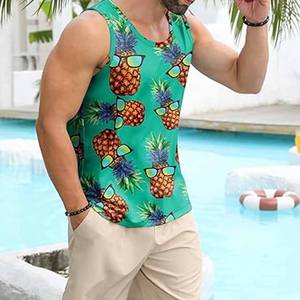 Débardeur sans manches pour hommes Offre Spéciale dernier style vêtements de sport en coton et polyester pour l'entraînement fabriqués par Dress Sports - Product Image 4