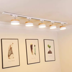 โคมไฟรางอลูมิเนียมอัลลอยด์สุดสร้างสรรค์แบบนอร์ดิกสำหรับใช้ในบ้านโคมไฟ LED ทรงซังข้าวในห้องนั่งเล่นห้องรับประทานอาหาร - Product Image 5