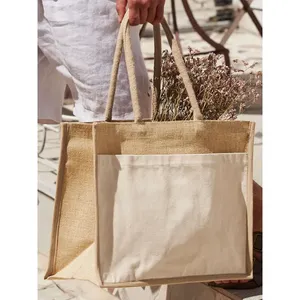 Sac fourre-tout en coton naturel, sac de shopping promotionnel durable avec un excellent potentiel de merchandising - Product Image 5