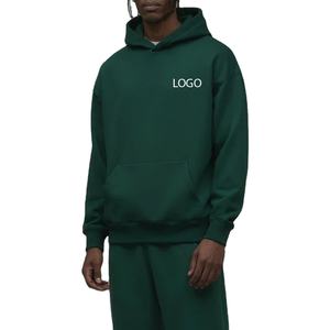 Cotton/Polyester Blend Breathable And Comfortable Material Drop Shoulder <b>Hoodie</b> Men <b>Oversized</b> <b>Hoodie</b> <b>Long</b> Sleeves Pullover Soft - Product Image 1