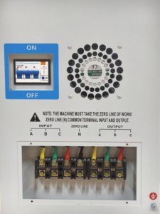 20KVA trifase 220V 380v 400v <span class=keywords><strong>AVR</strong></span> servomotore tipo stabilizzatore di tensione SVC - Product Image 4