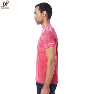 Fabricación 100%, ropa informal de alta calidad superior, camisetas de lavado ácido para hombres, camisetas ligeras de lavado ácido para hombres más vendidas - Product Image 4