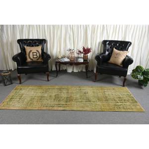Alfombra de lana verde turca Vintage de tamaño de 28x83 pies, retales de tejido plano para decoración de sala de estar, látex - Product Image 3