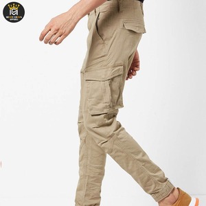 Pantalones Cargo para Hombre de Moda - Material de Poliéster/Algodón, Tejido de Punto Resistente al Viento, Cierre de Botones, Diseño Transpirable, Precio - Product Image 2