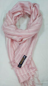 2023 New Summer Style Women's Wool and <b>Silk</b> Net Pashmina <b>Scarf</b> with Twill Pattern - Product Image 2