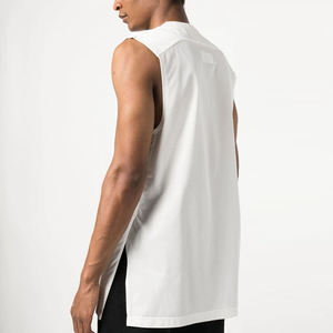 เสื้อกล้ามผู้ชายสำหรับใส่ไปยิมฟิตเนสสีปรับแต่งได้ใหม่ฤดูร้อน - Product Image 4