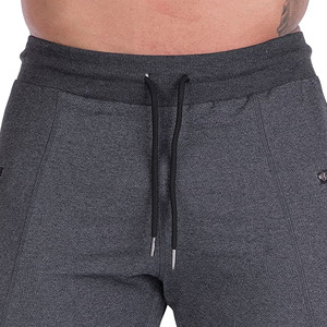 2025 pantalons de survêtement avec cordon coupe-vent coton éponge survêtement hommes pantalons couleur unie survêtement pantalon tricoté poche hommes pantalons - Product Image 3