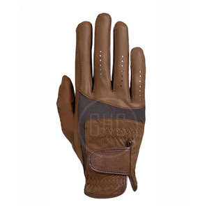 Gants de course personnalisables Gants d'impact en cuir durables pour l'équitation Design personnalisé avec quantité minimale de commande bas Dernier style - Product Image 2
