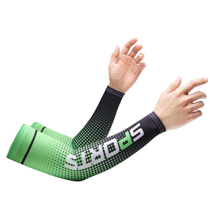 Manchon de bras unisexe en soie glacée, protection solaire, manchons de bras rafraîchissants pour adultes, sports, cyclisme, basketball, golf, football - Product Image 1