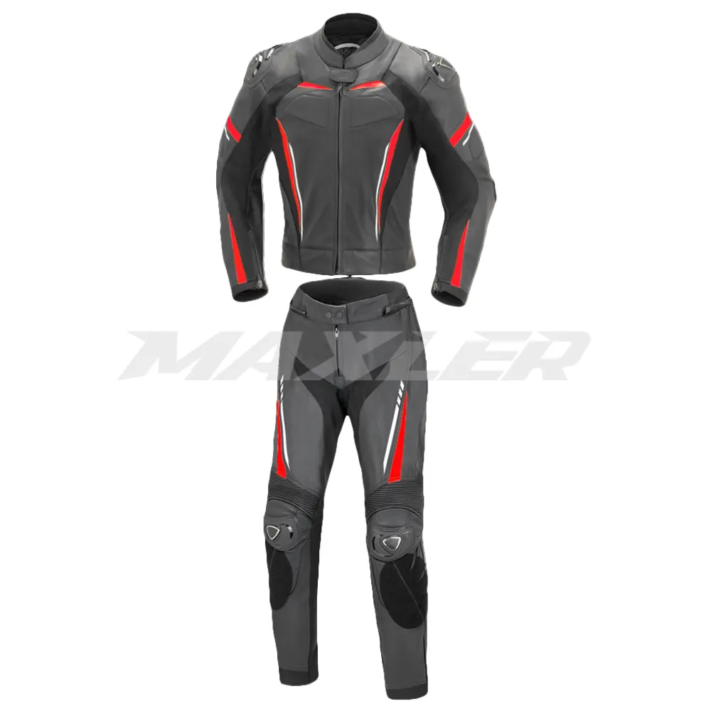 Roupa de moto personalizada para mulheres, jaqueta de couro para motocicleta com logotipo personalizado, processo homologado aprovado pela CE