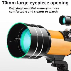 Hot-Bán 30070 Trẻ Em Giáo Dục Chất Lượng Cao Stargazing Đặt Xem Mặt Trăng Mặt Trời Trọng Lượng Nhẹ khúc xạ Thiên Văn Kính Thiên Văn - Product Image 3