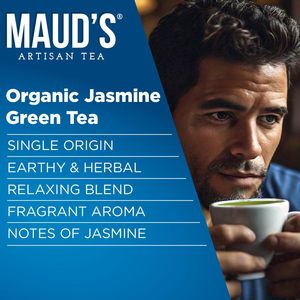 Maud's Organic Jasmine Green <b>Tea</b> Pods, 24 ct, Single Serve <b>Tea</b> Pods - Product Image 2