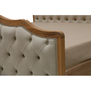 Meubles de chambre à coucher de luxe italien, lit en bois massif en noyer noir, lit King Size doux, ensemble de chambre moderne - Product Image 3