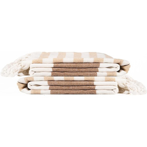 Fouta Hammam de luxe serviette en coton turc tissé à la main enveloppement de bain léger absorbant séchage rapide Spa plage couverture pique-nique jeter - Product Image 2