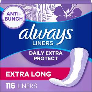 Forros Extra Protect Always Daily, largos, sin perfume, 108 unidades - Product Image 5