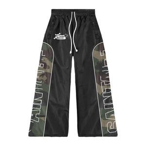 Custom Autumn Windbreaker Nylon Tracksuits Color Blocking Windbreaker <b>Track</b> Hooded <b>Jacket</b> Nylon Waterproof Trousers Set <b>Men</b> - Product Image 6