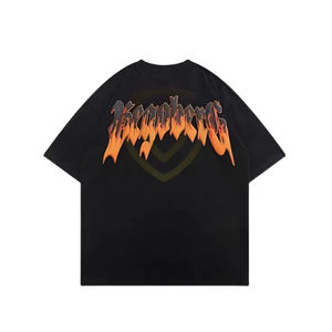 Camisetas de Hombre Estilo 2025, Cuello Redondo, Logotipo Frontal, Anti-Pilling, Transpirables, de Secado Rápido, Ligeras, 100% Algodón Peinado - Product Image 1