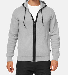 Sudadera con Capucha para Hombre, Personalizada con Logotipos, Tejida a Crochet, Estilo Urbano, Oversize, Color Sólido, Nueva Colección de Otoño, 100% Algodón - Product Image 3