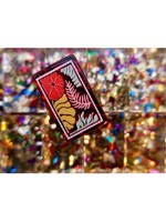 Tuiles de Mahjong de style premium à motif rouge avec motifs floraux pour cadeaux festifs, présentoirs de boutique et jeux sociaux