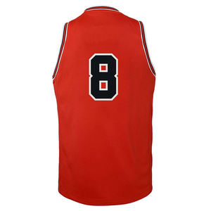 Venta al por Mayor de Ropa Deportiva de Verano, Diseño de Impresión Personalizada, Opciones de Tallas Grandes, Camisetas de Baloncesto de Secado Rápido de Alta Calidad - Product Image 5