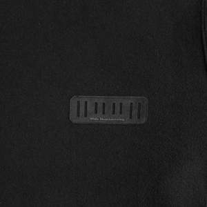 Pull en tricot blanc 100 % coton pour homme personnalisé [WM1873519] Style décontracté Manches courtes Fermeture éclair Motif imprimé - Product Image 4