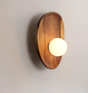 Carcasa de Madera Sostenible para Apliques de Pared (Veta Natural) - Product Image 2