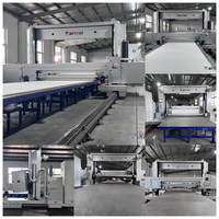Hochwertige Endloslängen-Schneidemaschine für PU-Schaumstoffplatten mit Linearführung und hoher Genauigkeit von ±0,05 mm