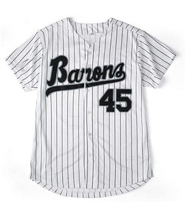 Camisetas de Béisbol Personalizadas al por Mayor con Logotipo, Cuello en V, Malla Transpirable, Secado Rápido, 100% Poliéster, Impresión por Sublimación, Camisetas Deportivas de Equipo - Product Image 2