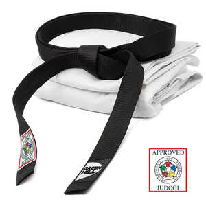Cinturón de Judo Green Hill Aprobado por la IJF, Cinturón de Campeonato Ligero para Entrenamiento de Artes Marciales, para Aikido y Taekwondo - Product Image 1