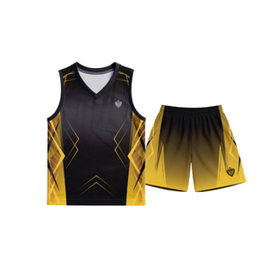 Conjunto de Camiseta de Baloncesto para Hombre, Camiseta sin Mangas y Pantalones Cortos de Secado Rápido, Transpirables, de Malla de Poliéster, Uniforme Deportivo Personalizado - Product Image 1
