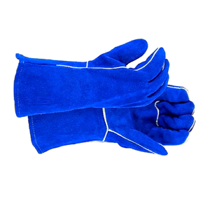 ถุงมืองานเชื่อมหนังปลอดภัยถุงมือทำงานที่มองเห็นได้ดีที่สุดสำหรับอุปกรณ์เชื่อมถุงมือสวมใส่สบายและทนทาน - Product Image 4