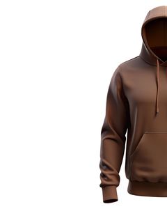 Sweatshirts à capuche unis en molleton de coton doux avec poche kangourou pour hommes Streetwear décontracté pour l'automne et l'hiver - Product Image 3