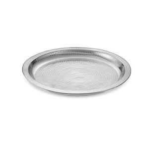 Bandeja de aluminio ecológica con forma de barco, bandeja de servicio con acabado pulido para decoración del hogar, utensilios de cocina, mesa decorativa - Product Image 2