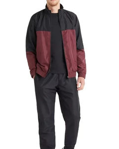 Veste coupe-vent légère en nylon imperméable imprimé, ensemble de survêtement pour le jogging ou l'entraînement, idéal pour l'automne - Product Image 3