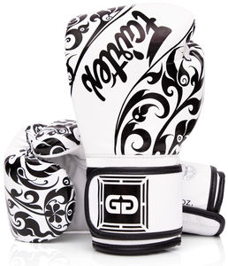 Gants de boxe de style Fairtex X Glory en édition limitée de qualité supérieure 100% cuir d'origine fabriqués par l'industrie de la dernière force - Product Image 2