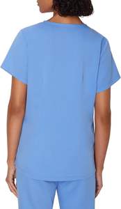 ชุดยูนิฟอร์มพยาบาลผ้าฝ้ายชุดสครับทางการแพทย์ผ้าแคนวาสสำ100% พยาบาลดีไซน์ล่าสุดสำหรับผู้หญิง - Product Image 6