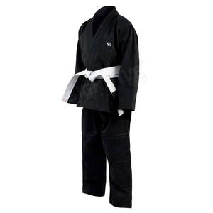 Uniformes de Karate clásicos OEM de alta calidad para entrenamiento informal y eventos formales hechos de tela duradera para ropa de artes marciales - Product Image 4